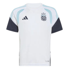 2026 Argentina Youth Training Soccer Jersey White - Adidas