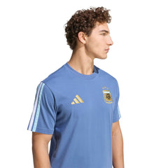 2026 Argentina Men's DNA Tee Crew Blue - Adidas