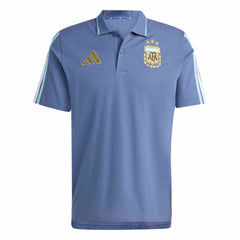 2026 Argentina Men's DNA Polo Crew Blue - Adidas