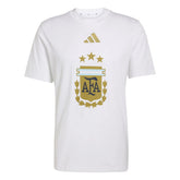 2026 Argentina Men's DNA Graphic Tee White - Adidas