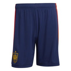 2026 Spain Men's Stadium Home Shorts Dark Blue - Adidas