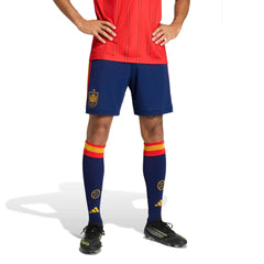 2026 Spain Men's Stadium Home Shorts Dark Blue - Adidas
