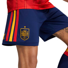 2026 Spain Men's Stadium Home Shorts Dark Blue - Adidas