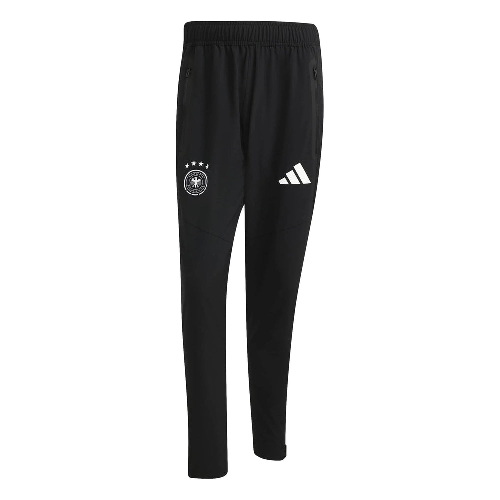 2026 Germany Men's Tiro Travel Pants Black - Adidas