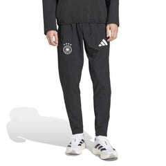 2026 Germany Men's Tiro Travel Pants Black - Adidas