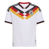 2026 Germany Youth Stadium Home Soccer Jersey White - Adidas
