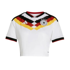 2026 Germany Women's Stadium Home Cropped Soccer Jersey - Adidas