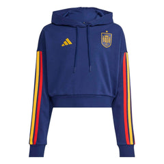 2026 Spain Women's DNA Hoodie Dark Blue - Adidas