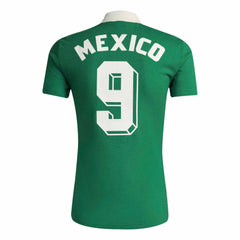 1986 Mexico Men's Retro Stadium Home Soccer Jersey Green - Adidas