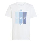 2026 Argentina Youth Home Tee White - Adidas