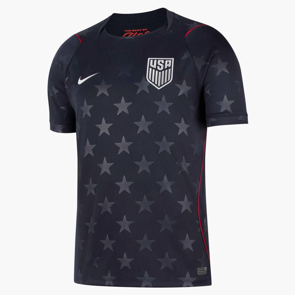 2026-27 USMNT Men's Stadium Away Soccer Jersey Dark Obsidian/Pure Platinum - Nike