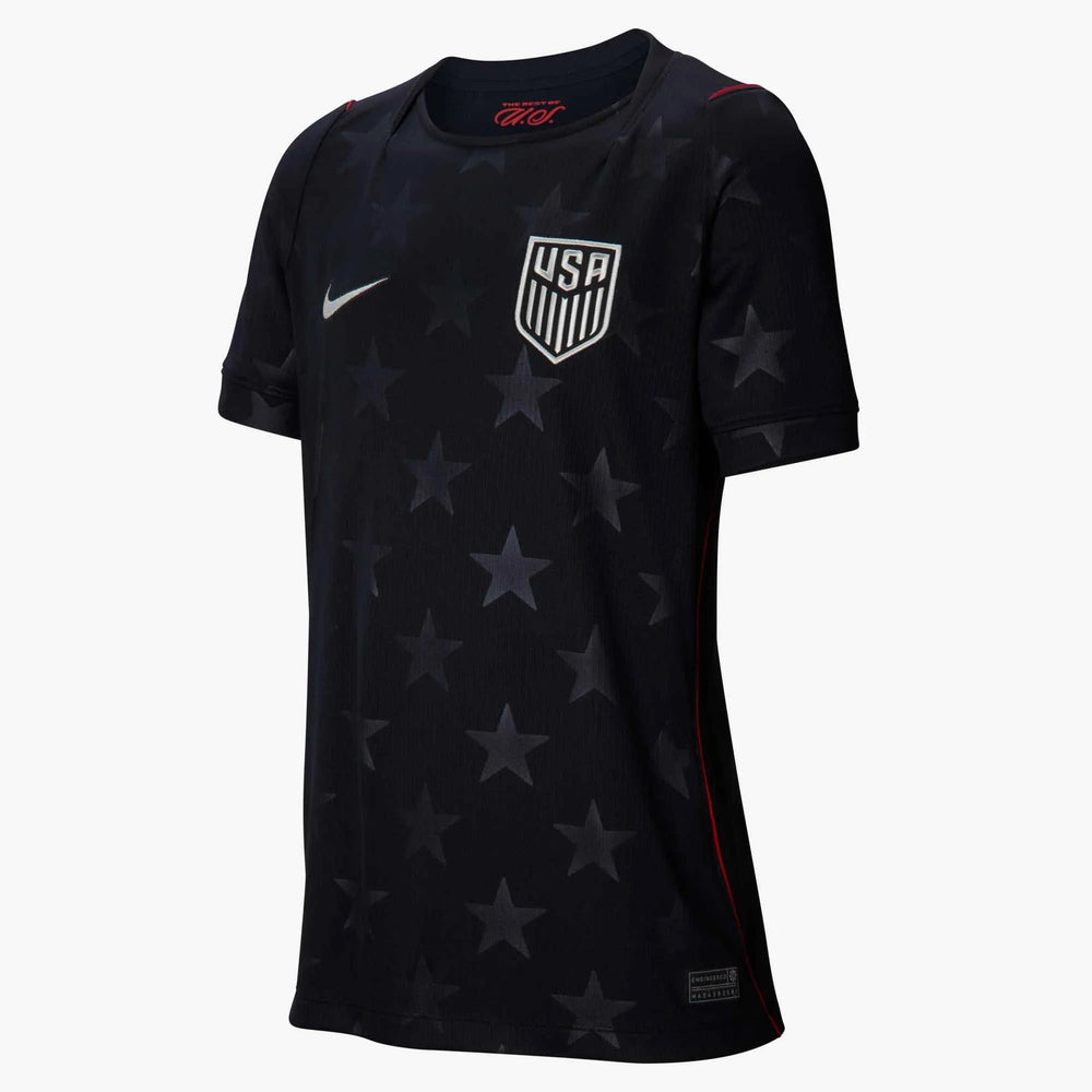 2026-27 USMNT Youth Stadium Away Soccer Jersey Dark Obsidian/Pure Platinum - Nike
