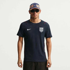 2026-27 USMNT Men's Authentic Away Soccer Jersey Dark Obsidian/Pure Platinum - Nike