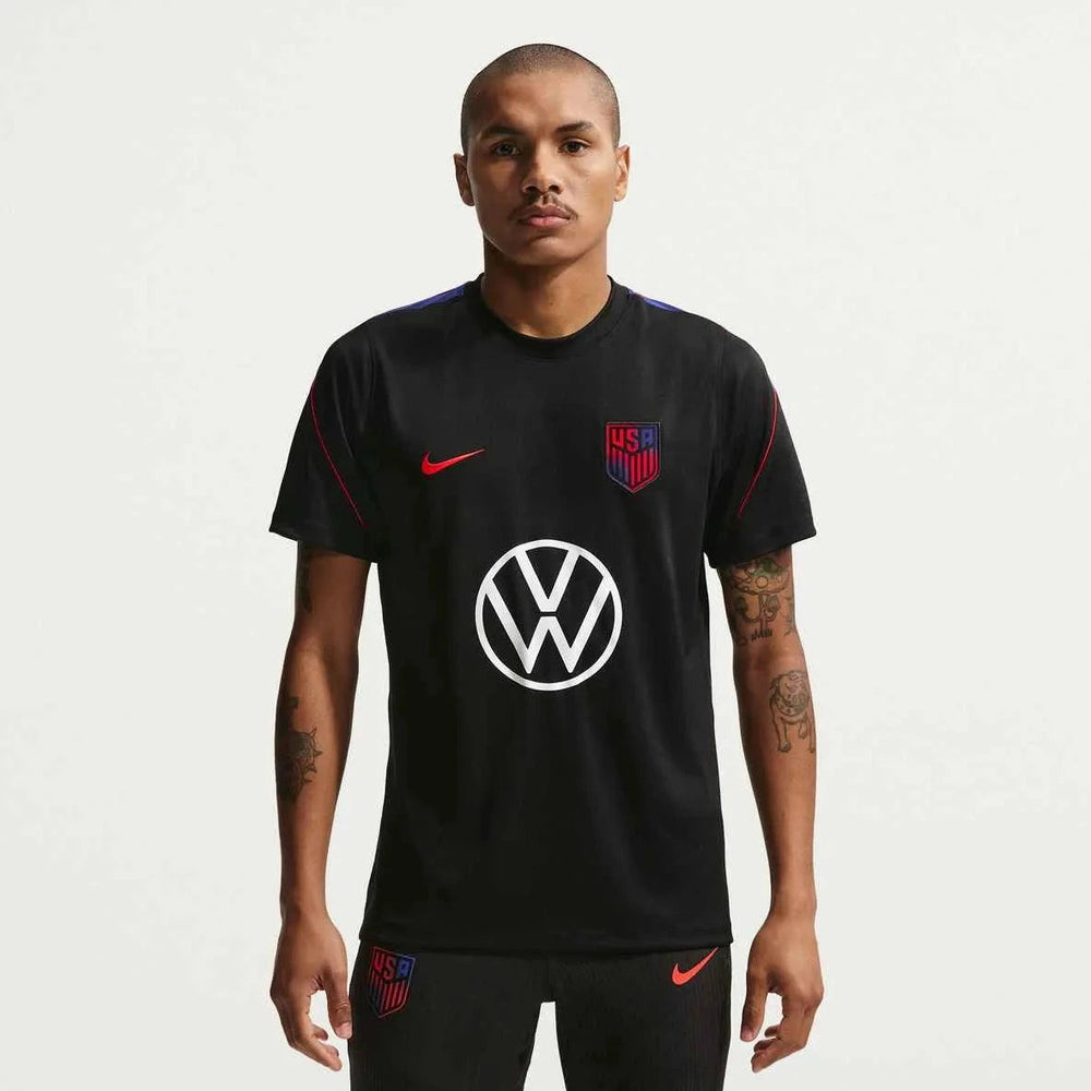 2026-27 USMNT Men's Strike Top Black/Deep Royal Blue/Challenge Red - Nike
