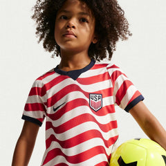 2026-27 USMNT Little Kid's Stadium Home Kit Sail/Midnight Navy/Midnight Navy - Nike