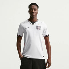 2026-27 England Men's Stadium Home Soccer Jersey White/Speed Red/Obsidian/Obsidian - Nike