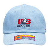 Fan Ink Collection USA Soccer "Making History" Adjustable Hat Light Blue -