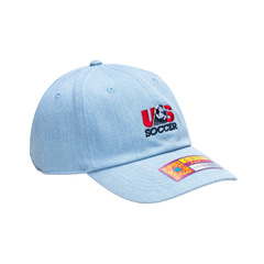 Fan Ink Collection USA Soccer "Making History" Adjustable Hat Light Blue -