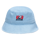 Fan Ink Collection USA Soccer "Making History" Bucket Hat Light Blue -