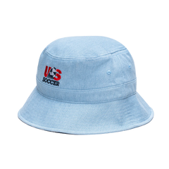 Fan Ink Collection USA Soccer "Making History" Bucket Hat Light Blue -