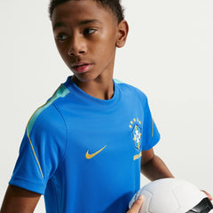2026-27 Brazil Youth Strike Top Light Photo Blue/Light Menta/Midwest Gold - Nike