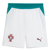 2026-27 Portugal Men's Stadium Away Shorts Puma White-Green Lagoon - Puma