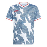 USA Youth Denim Graphic Jersey White / Dark Blue - Adidas