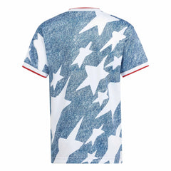 USA Youth Denim Graphic Jersey White / Dark Blue - Adidas