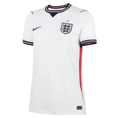 2026-27 England Women's Stadium Home Soccer Jersey White/Speed Red/Obsidian/Obsidian - Nike