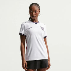 2026-27 England Women's Stadium Home Soccer Jersey White/Speed Red/Obsidian/Obsidian - Nike