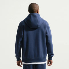 2026-27 England Men's Club Pullover Hoodie Midnight Navy/White - Nike