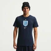 2026-27 England Men's Crest Tee Obsidian - Nike