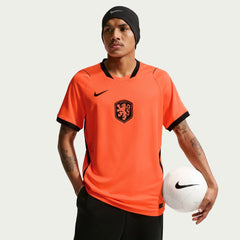 2026-27 Netherlands Men's Stadium Home Soccer Jersey Hyper Crimson/Black - Nike