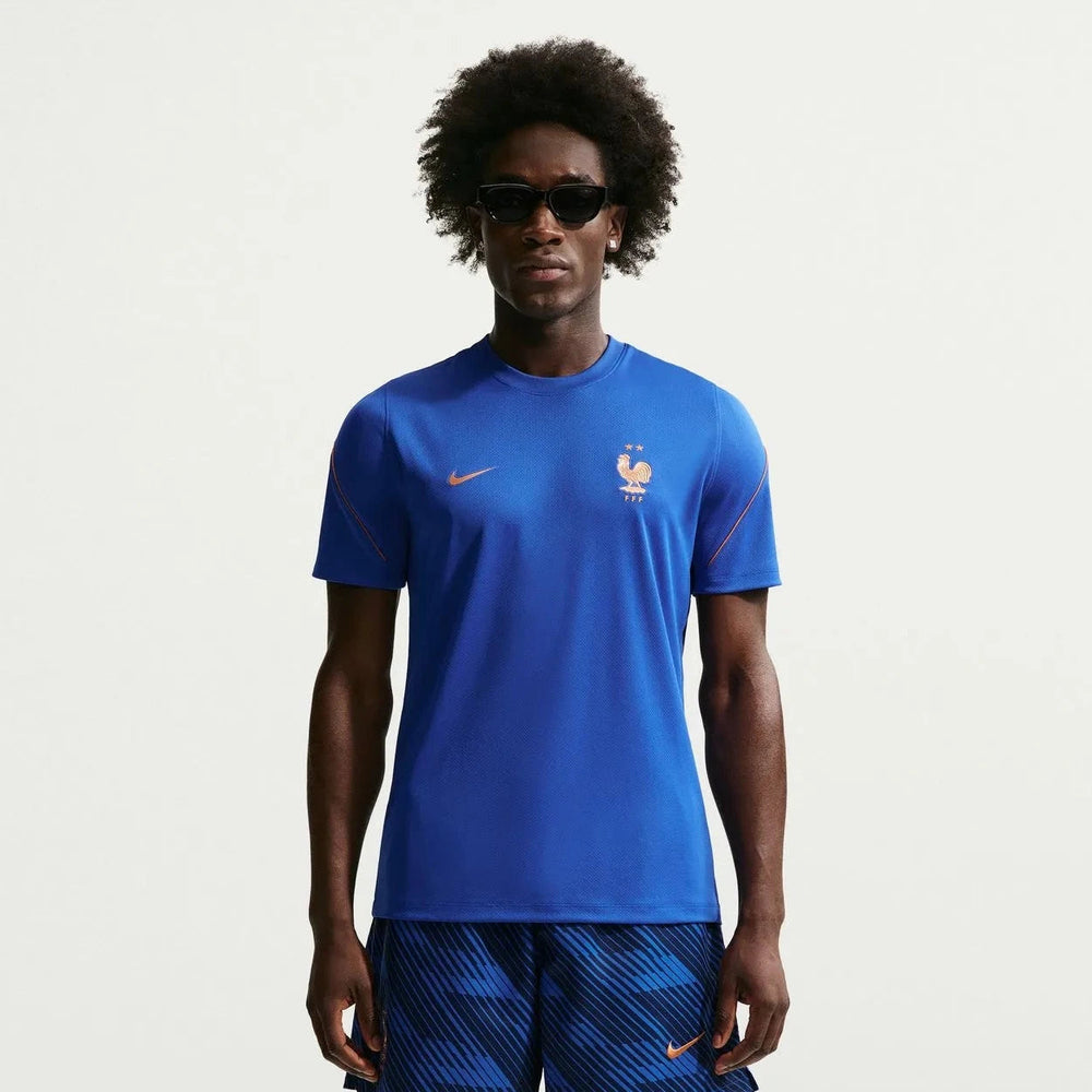 2026-27 France Men's Strike Top Game Royal/Metallic Copper - Nike