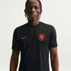 2026-27 Netherlands Men's Strike Top Black/Hyper Crimson/Hyper Crimson - Nike