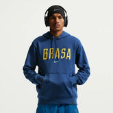 2026-27 Brazil Men's Club French Terry Pullover Hoodie Coastal Blue/Light Menta - Nike