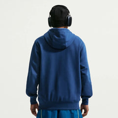 2026-27 Brazil Men's Club French Terry Pullover Hoodie Coastal Blue/Light Menta - Nike