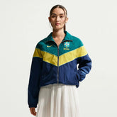 2026-27 Brazil Women's UV Woven Jacket Coastal Blue/Geode Teal/Midwest Gold/Midwest Gold - Nike