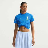 2026-27 Brazil Women's Strike Top Lt Photo Blue/Light Menta/Midwest Gold - Nike