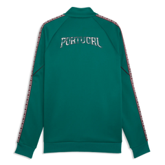 2026-27 Portugal Men's KING Anthem Jacket Green Lagoon-Ruby Shimmer - Puma