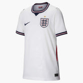 2026-27 England Youth Stadium Home Soccer Jersey White/Speed Red/Obsidian/Obsidian - Nike