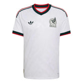 2026 Mexico Men's Authentic Away Soccer Jersey White - Adidas