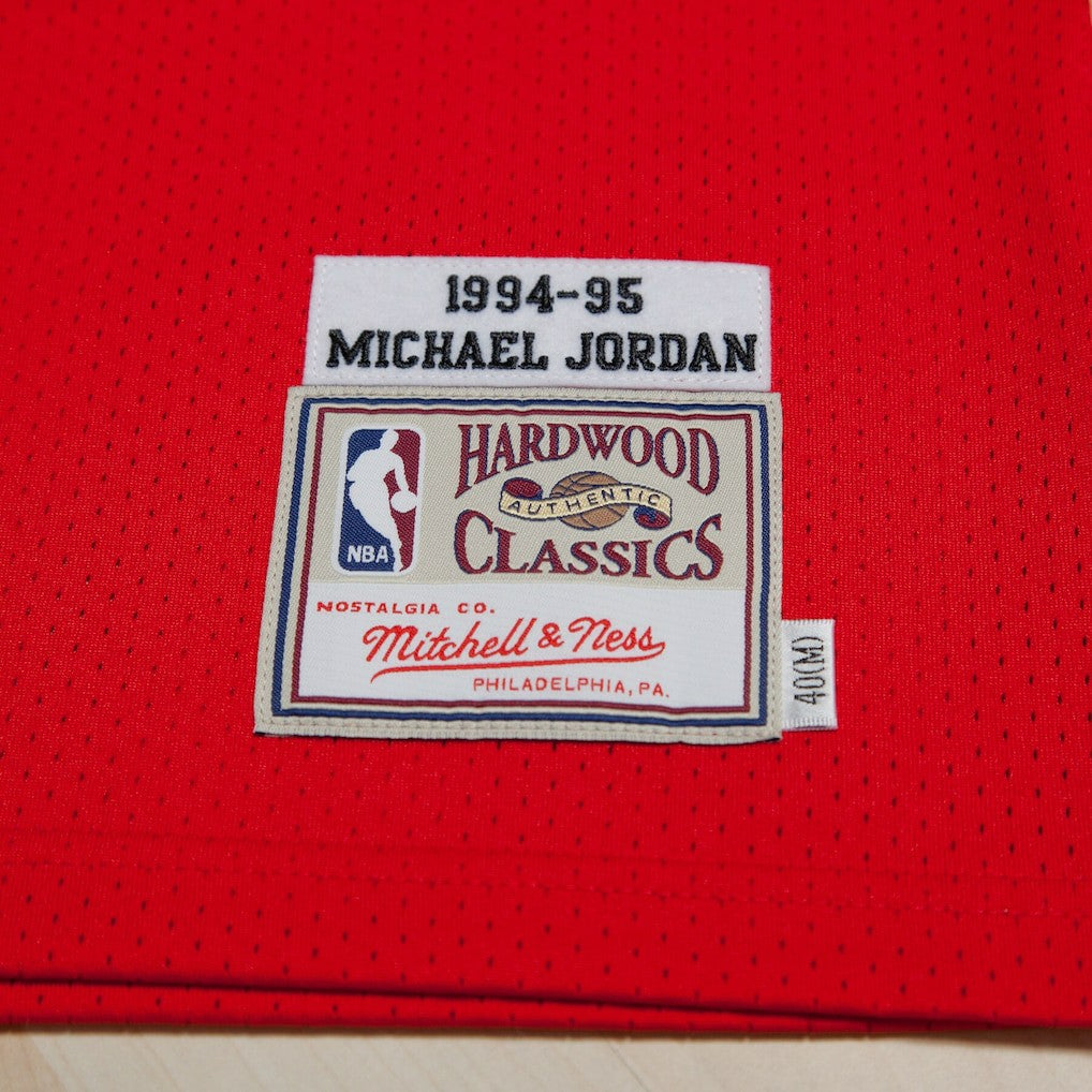 Chicago Bulls Michael Jordan 1994-95 Road 45 Authentic Jersey sale On Sale