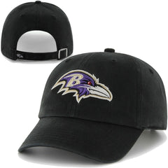 Baltimore Ravens 47 brand '47 Brand  Clean Up Adjustable Hat
