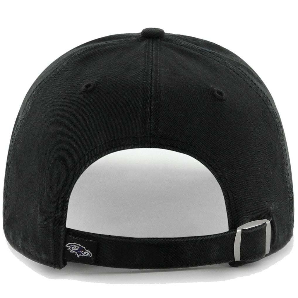 Baltimore Ravens 47 brand '47 Brand  Clean Up Adjustable Hat
