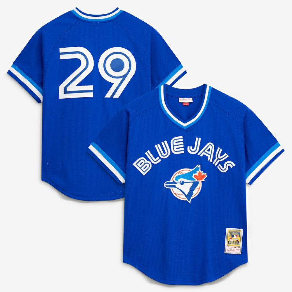 Joe Carter Toronto Blue Jays Mitchell & Ness Authentic Batting Practice Jersey | MLB US