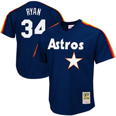 Nolan Ryan Houston Astros Mitchell & Ness Authentic Batting Practice Jersey | MLB US