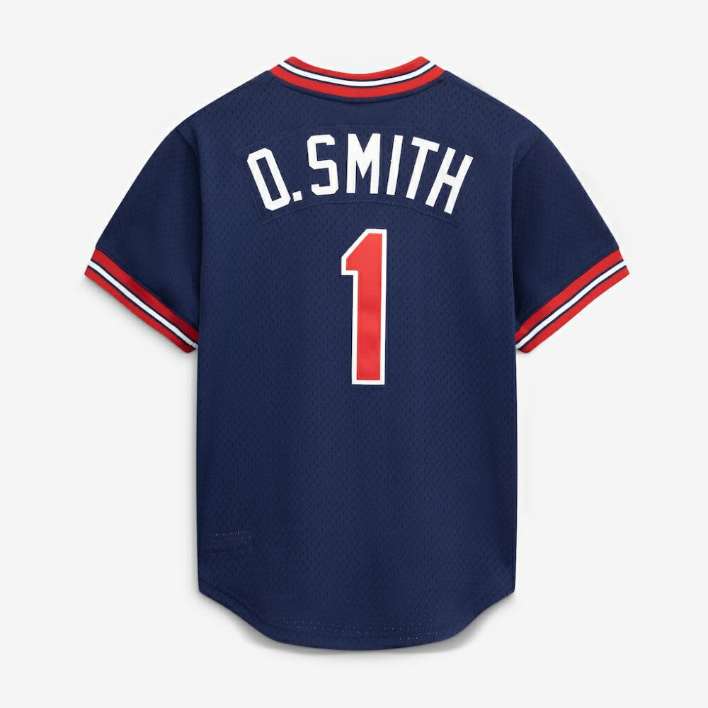 Ozzie Smith St. Louis Cardinals Mitchell & Ness Authentic Batting Practice Jersey | MLB On Sale