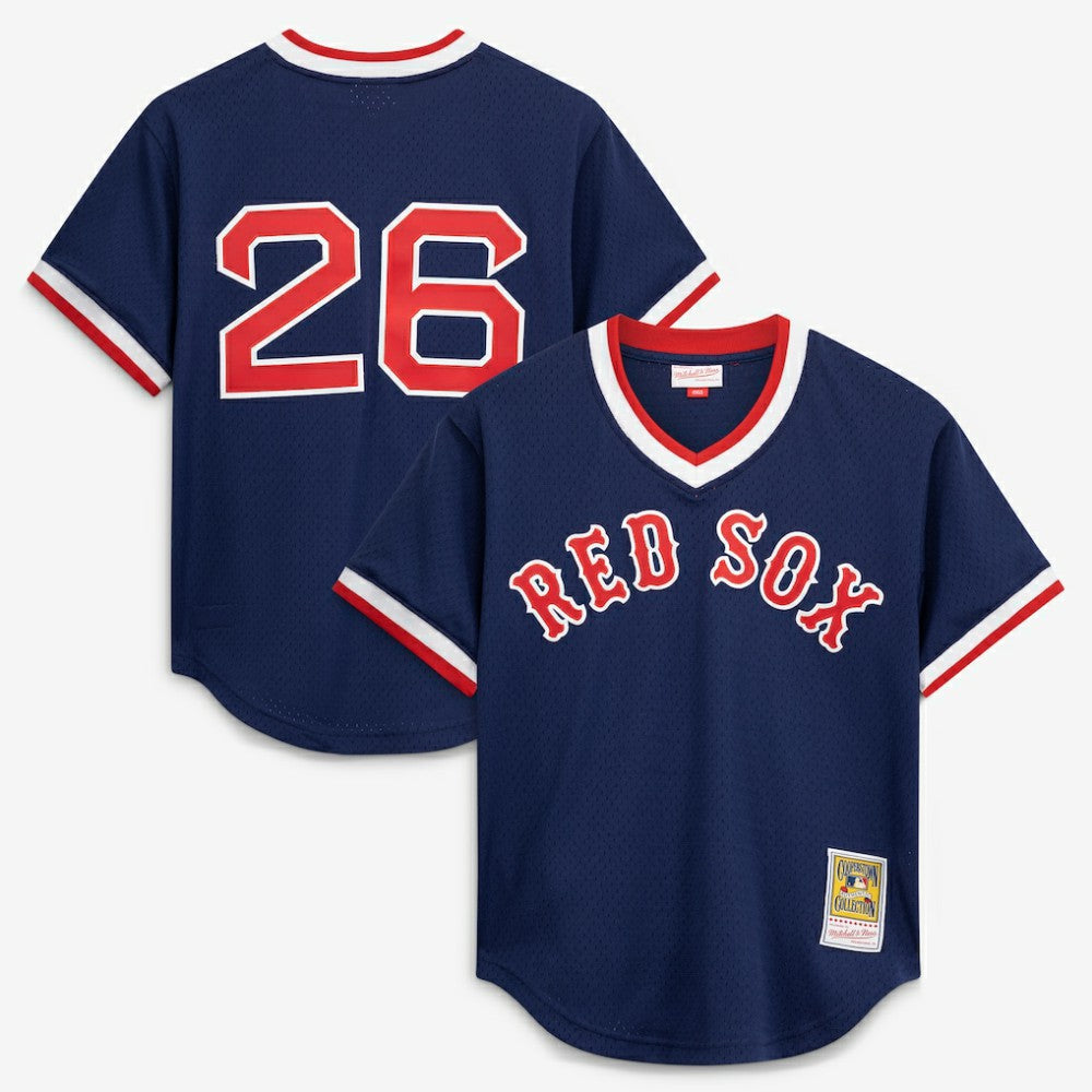Wade Boggs Boston Red Sox Mitchell & Ness Authentic Batting Practice Jersey | MLB Outlet