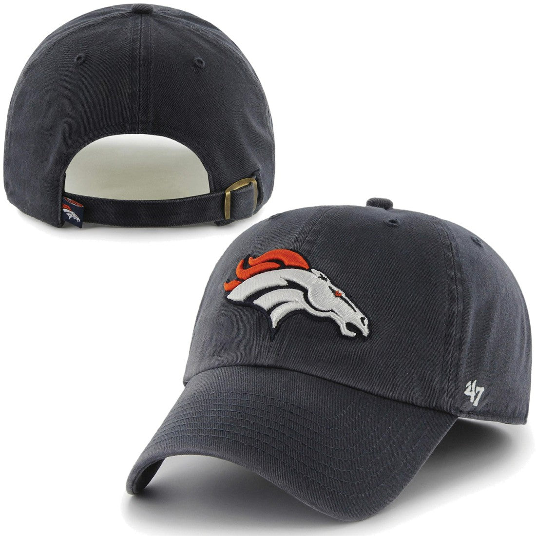 Denver Broncos 47 brand '47 Brand Cleanup Adjustable Hat